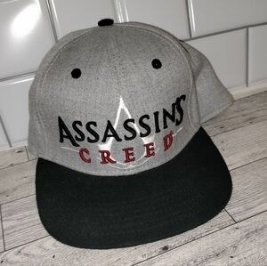Assassin's Creed Gray and Black Cap